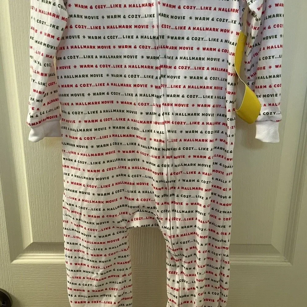Hallmark Movie Channel Kids Footed Pajamas Footie Christmas Size 3T NWT